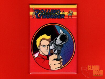 Atari Rolling Thunder poster/art 2x3'' fridge/locker magnet arcade