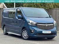 2017 Vauxhall Vivaro CDTi 2900 BiTurbo Sportive Combi Van Diesel Manual