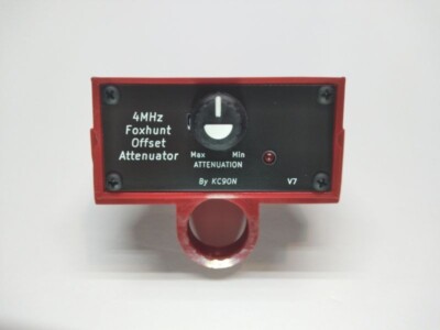 Fox Hunt Offset Attenuator V7 BNC RED KIT