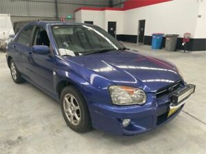 2004 Subaru Impreza S MY04 GX AWD Blue 4 Speed Automatic Sedan