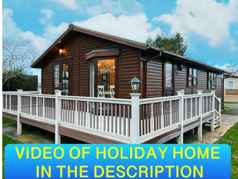 RESIDENTIAL LODGE FOR SALE IN SKEGNESS WITH DECKING in Skegness
