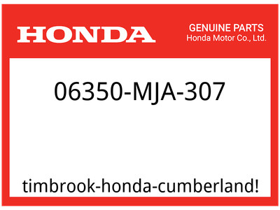 Honda OEM Part 06350-MJA-307 KIT,BANK ANGLE SE