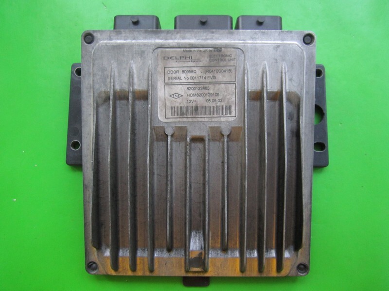 Ecu Engine Control Unit Renault Kangoo 1.5dci 8200123485 80958c Ddcr