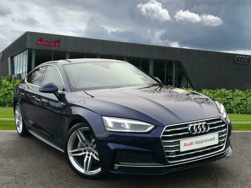 2019 Audi A5 Sportback S line 40 TDI 190 PS S tronic Diesel blue