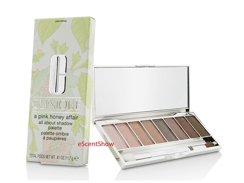 Clinique All About Shadow Eyeshadow 8 Color Palette .41 oz / 11.7 g F/S NIB