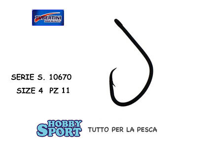 AMI TUBERTINI SERIE S 10670 N 4 OCCHIELLO DRITTO CONF. 11 PZ PESCA BOLENTINO