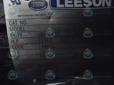 LEESON G15024422 75 HP MOTOR * NEW IN CRATE *