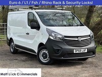 2019 Vauxhall Vivaro 2900 L1 H1 120ps Panel Van Diesel Manual