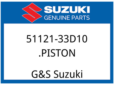 Suzuki OEM Part 51121-33D10 PISTON