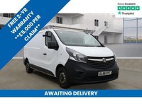 2016 Vauxhall Vivaro CDTi 2900 115ps LWB L/R LWB Panel Van Diesel Manual