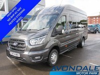 2024 Ford Transit 460 EcoBlue Limited 17 SEATER MINIBUS 165 BHP SAT NAV CAMERA H