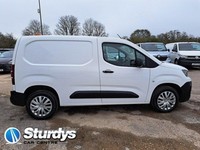 2021 Peugeot Partner BlueHDi 1000 Professional Panel Van Diesel Manual