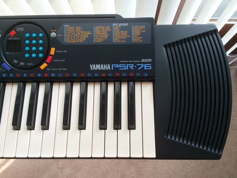 YAMAHA PSR76 Keyboard with Stand in Ilkeston, Derbyshire Gumtree