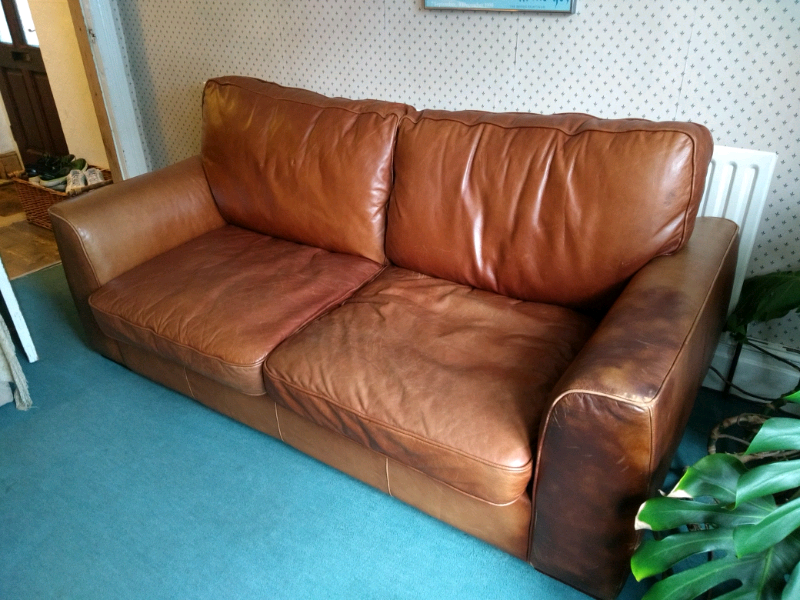 Fantastic, very large, leather sofa. in Sheffield, South Yorkshire
