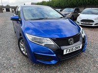 2015 Honda Civic 1.4 i-VTEC S 5dr HATCHBACK PETROL Manual