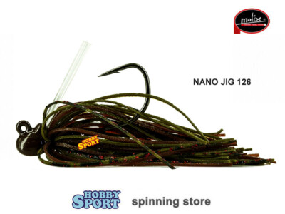 MOLIX NANO JIG 5 GR COLORE 126 WILD CRAW  3/16oz  SPINNING BLACK BASS