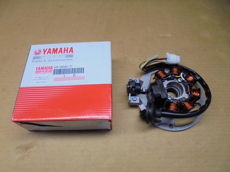 Yamaha Genuine Stator Assy. BWS 100, 4VP-H5560-01, YQ 100