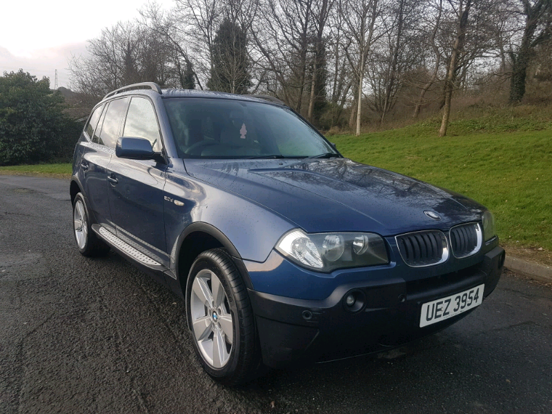 2005 bmw x3 2 litre turbo diesel 4x4 long mot in County