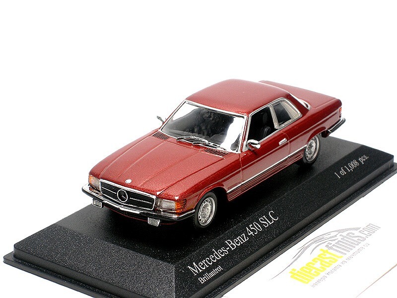 Mercedes-Benz 450 SLC (R107) Coupe 1974 Red Metallic 1/43