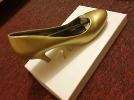 Gold heels 