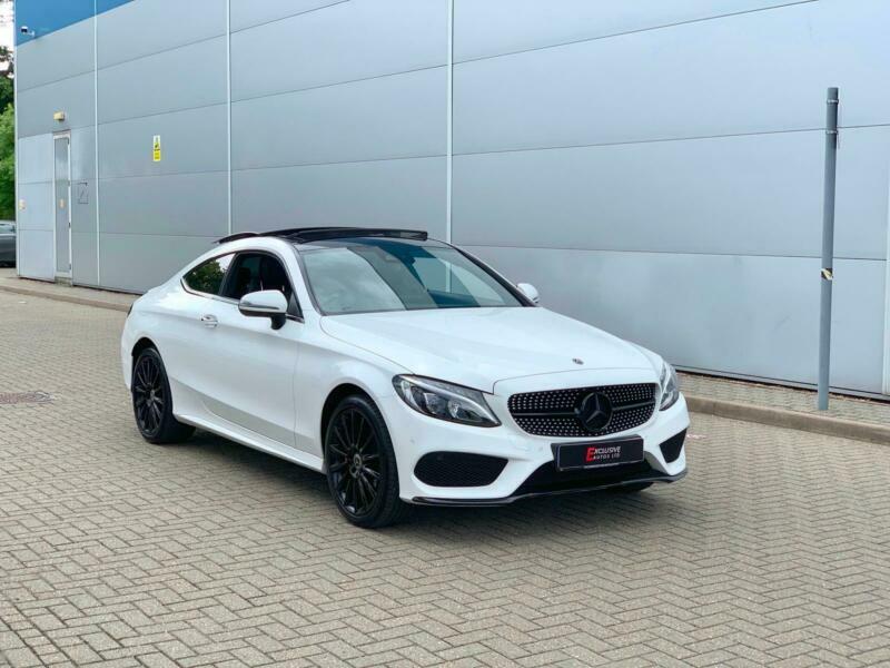 2017/ 67 reg Mercedes-Benz C200 2.0 AMG LINE Premium Plus 4MATIC Coupe ...