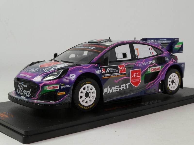 スパーク Ford Puma Rally1 Winner Sweden2023 Ixo 1:18 Ford Puma Rally1 #8 Winner Rallye Sweden 2023 Tänak