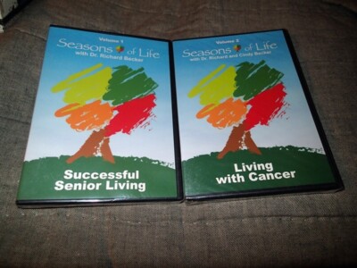 Successful Senior Living: Seasons of Life Dr. Richard Becker Vol. 1 & 2 DVD *New