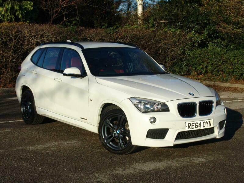 2014 BMW X1 M Sport 2.0d AUTO sdrive White Full Red M