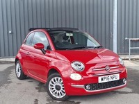 2016 Fiat 500 1.2 Lounge 2dr CONVERTIBLE PETROL Manual
