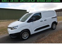 2022 Toyota PROACE CITY 1.5 BlueHDi Icon Short Panel Van 5dr Diesel Manual SWB E