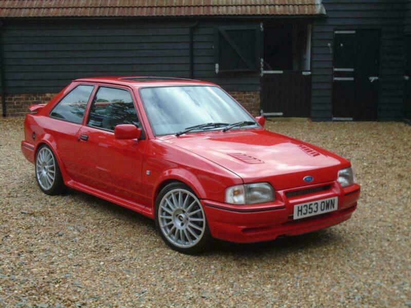 1990 Ford Escort 1.6 Turbo RS 3dr Hatchback Petrol Manual