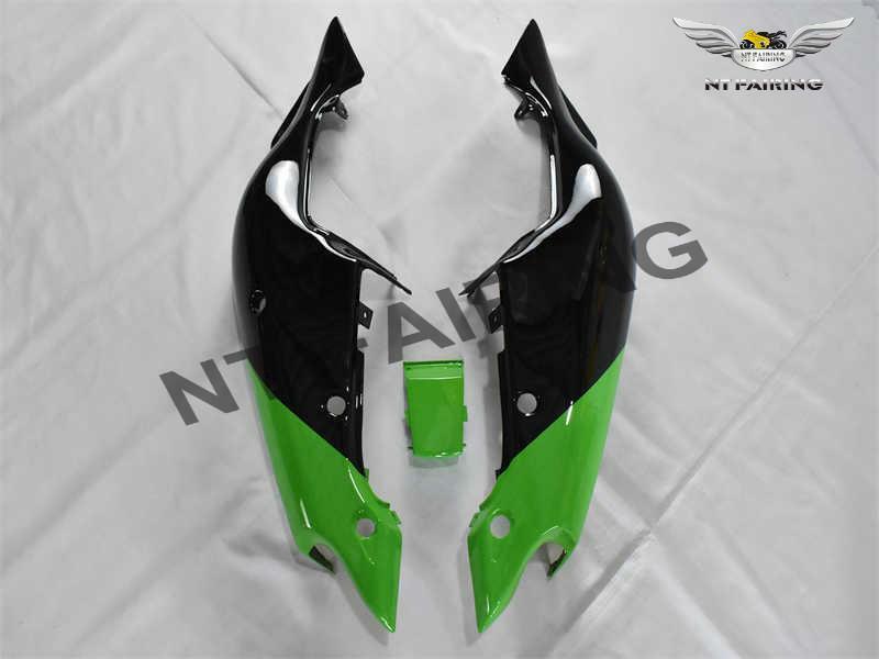 Fit for 1996-2003 Kawasaki ZX7R Black and Green ABS Plastic