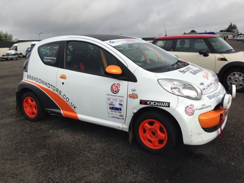 2007 Citroen C1 MSA Log Booked Junior 1000 Rally Car with large spares