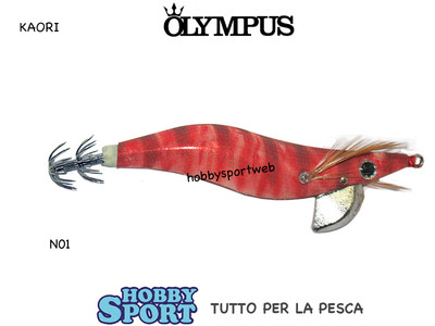 KAORI OLYMPUS TOTANARA SQUID MIS 3  COLORE N01 ROSSO NAEBA NO YAMASHITA