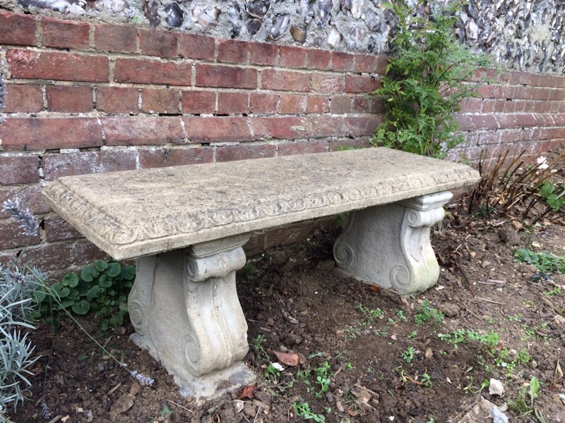 Two stone garden benches £50 each in Hove, East Sussex Gumtree