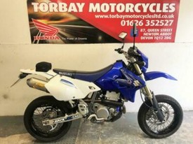 SUZUKI DRZ400SM K7 BLUE 2008 58 REG 17691 MILES VERY NICE CONDITION AND