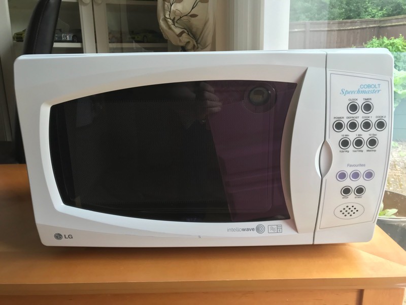 Cobolt Speechmaster Talking Microwave oven in Gloucester