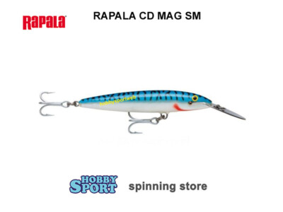 RAPALA MAGNUM CD MAG 11 col. SM SILVER MACKEREL  SPECIALE TRAINA MARE PESCESPADA