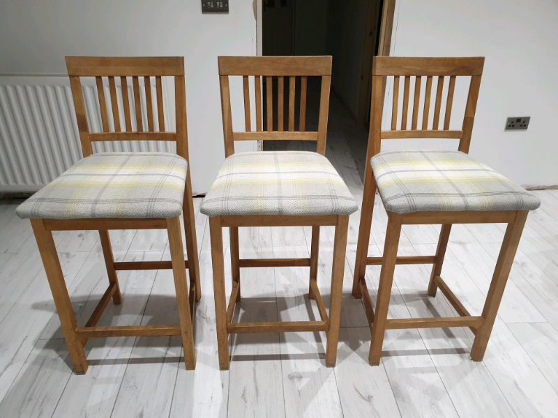 Bar Stools solid oak in Cramlington, Northumberland Gumtree