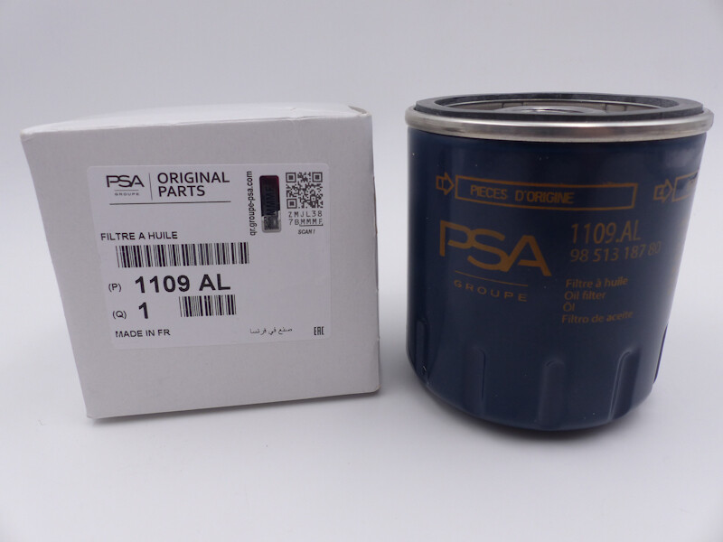Original Psa Opel Peugeot Ds Daihatsu Fiat Lancia ÖLfilter 1109.Al