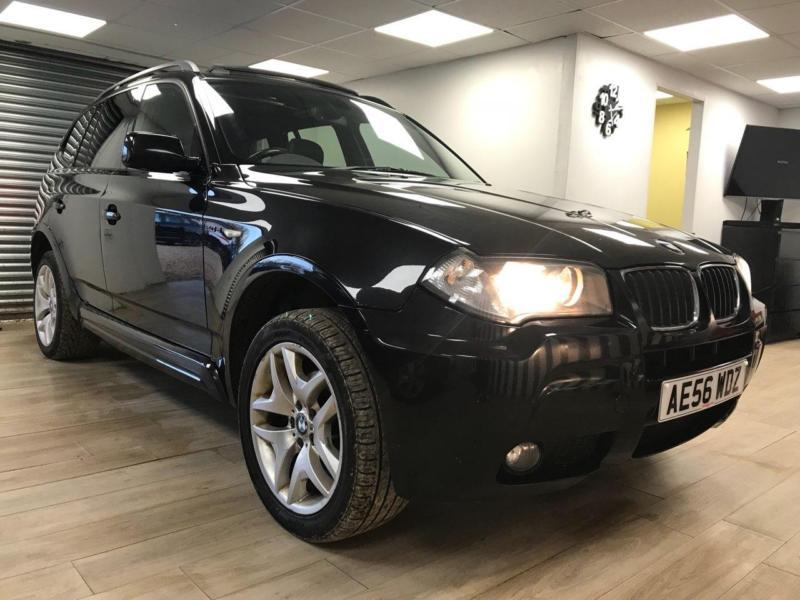 2007 BMW X3 2.0d M Sport BLACK DIESEL BLUETOOTH GLASS ROOF LEATHER WARRANTY | in Cumbernauld ...