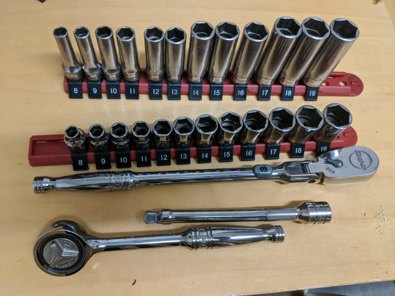 Snap on 3/8" socket set in Overton, Hampshire Gumtree