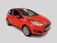 2014 63 FORD FIESTA 1.0 TITANIUM 5 DOOR IN BRIGHT RED.FULL SH.FULL MOT.FINANCE .