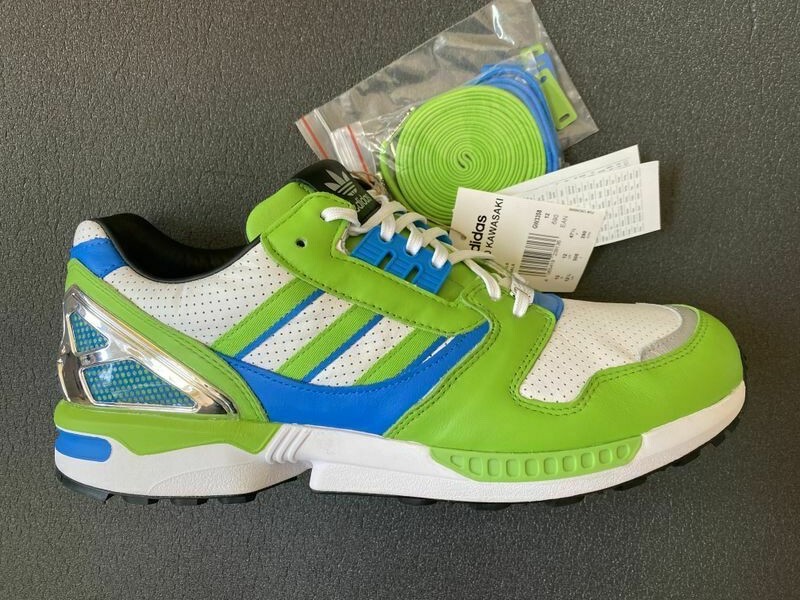 ADIDAS ORIGINALS ADIDAS ZX 8000 X KAWASAKI NINJA GW3358 NEU IN BOX US 12,5 UK 12 EUR 47 ⅓