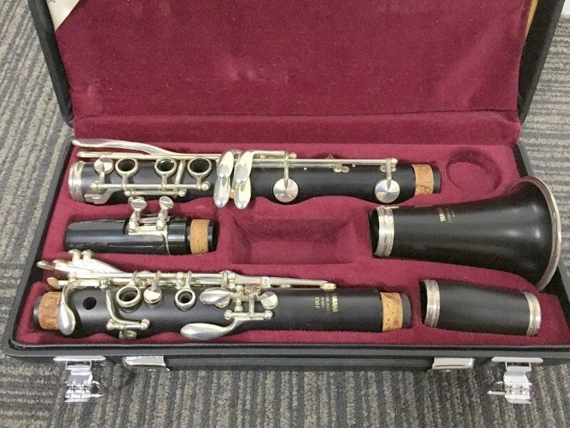 YAMAHA YCL-350F クラリネット B♭管 ヤマハ ケース付き Y4495