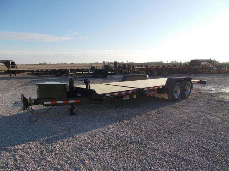 2020 behnke b-b trailers 83x24 tiltbed trailer 20k lb gvwr