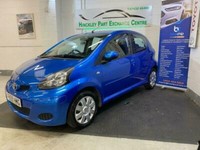 2010 Toyota AYGO 1.0 VVT-i Blue Blue 5dr Hatchback Petrol Manual