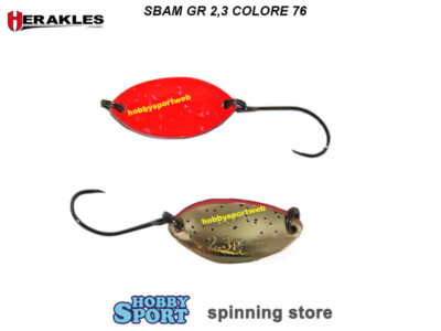 SPOON SBAM 2,3 GR  76 ORANGE ARHKSBB76 HERAKLES AREA TROUT SPINNING LAGO
