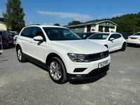 2017 VOLKSWAGEN TIGUAN SE NAV TDI BMT 4MOTION, 2.0L DIESEL, MANUAL, FSH, WHITE