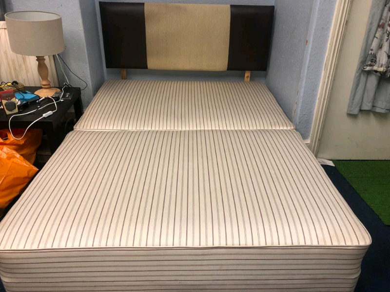 VI SPRING Double Bed with Mattress in Kentish Town
